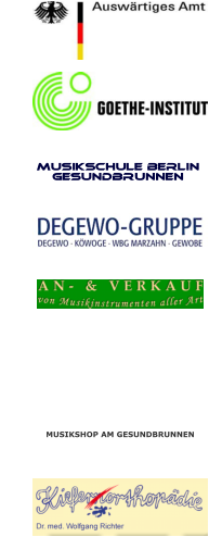 Musikschule Berlin Gesundbrunnen  MUSIKSHOP AM GESUNDBRUNNEN